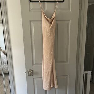 Show Me Your MuMu Beige Midi Dress